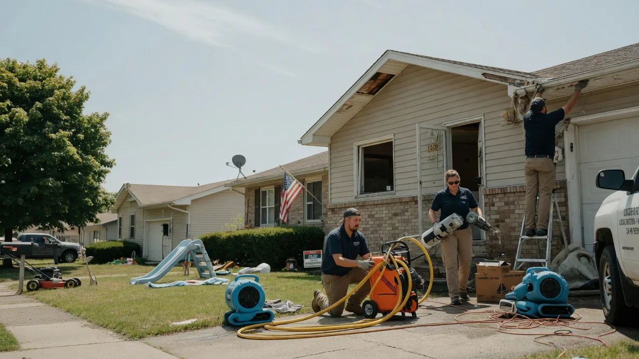 Water Damage Restoration in Sainte Marie, IL near me
